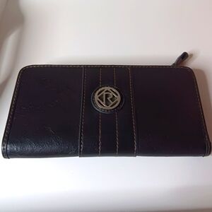 Relic Black Leather Wallet